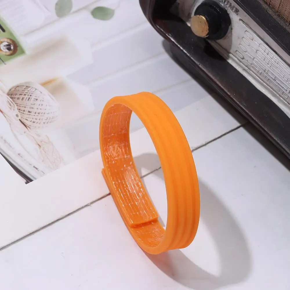 سيليكون السفر الأمتعة عجلة الأحذية عجلات الأمتعة حامي أجزاء حقيبة المحاور حقيبة عجلات غطاء للحماية DIY بها بنفسك #4