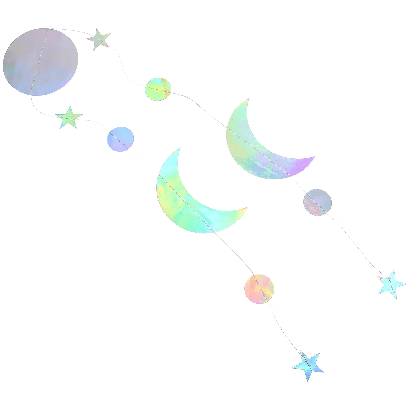 

Moon Hanging Banner Decorations For Birthday Wedding Party Festive Home Decor