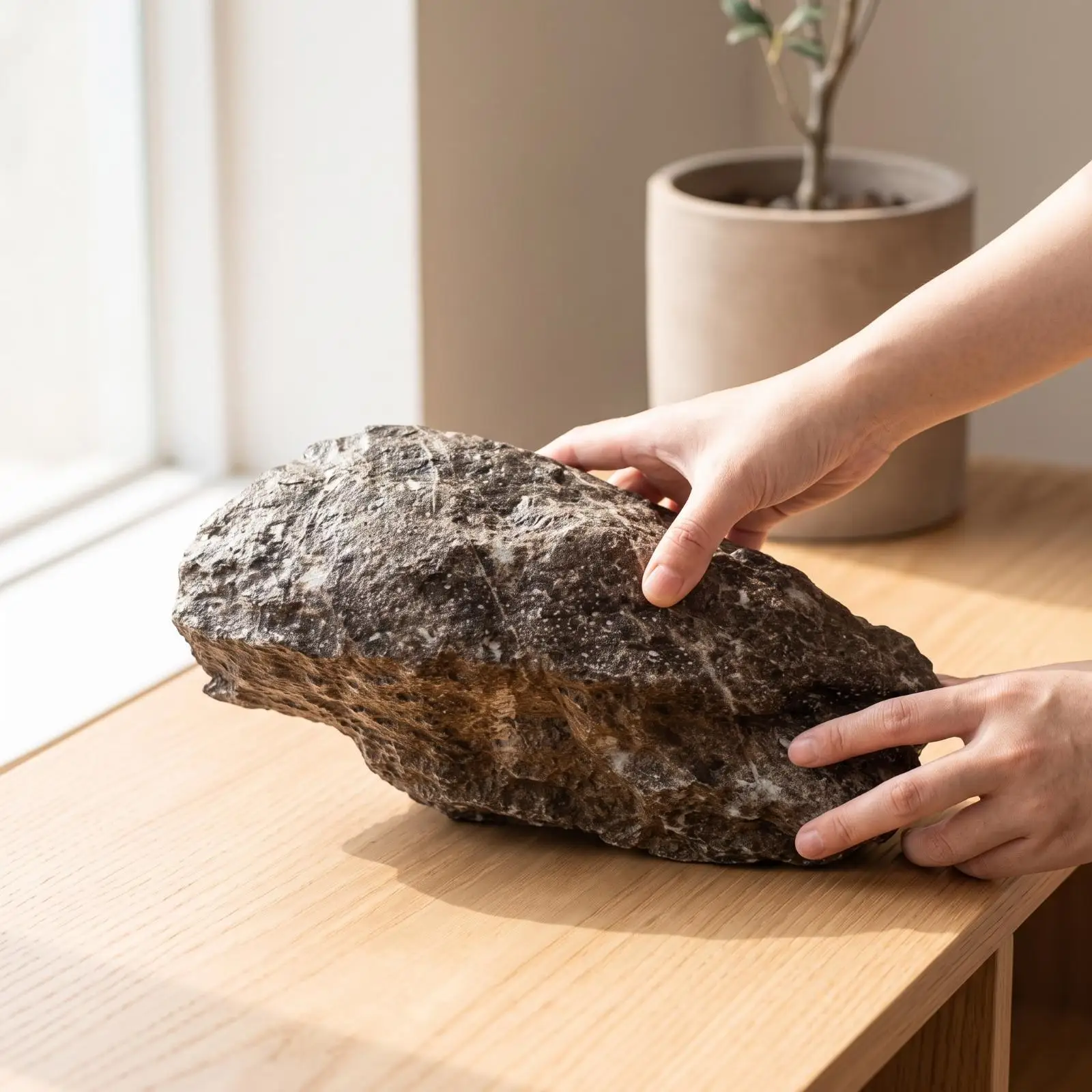 Landscape Decorative Rock Artificial PU Foam Faux Stone Lightweight Garden Prop Photography Set Scenery Decor