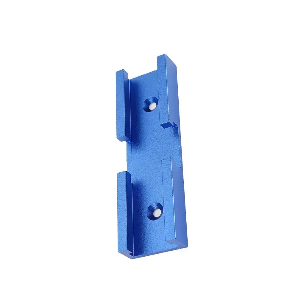 Woodworking Universal Chute Cross Track Connector T Track Intersection Aluminum T Screw Fixture Slot T slot Miter Track Jig