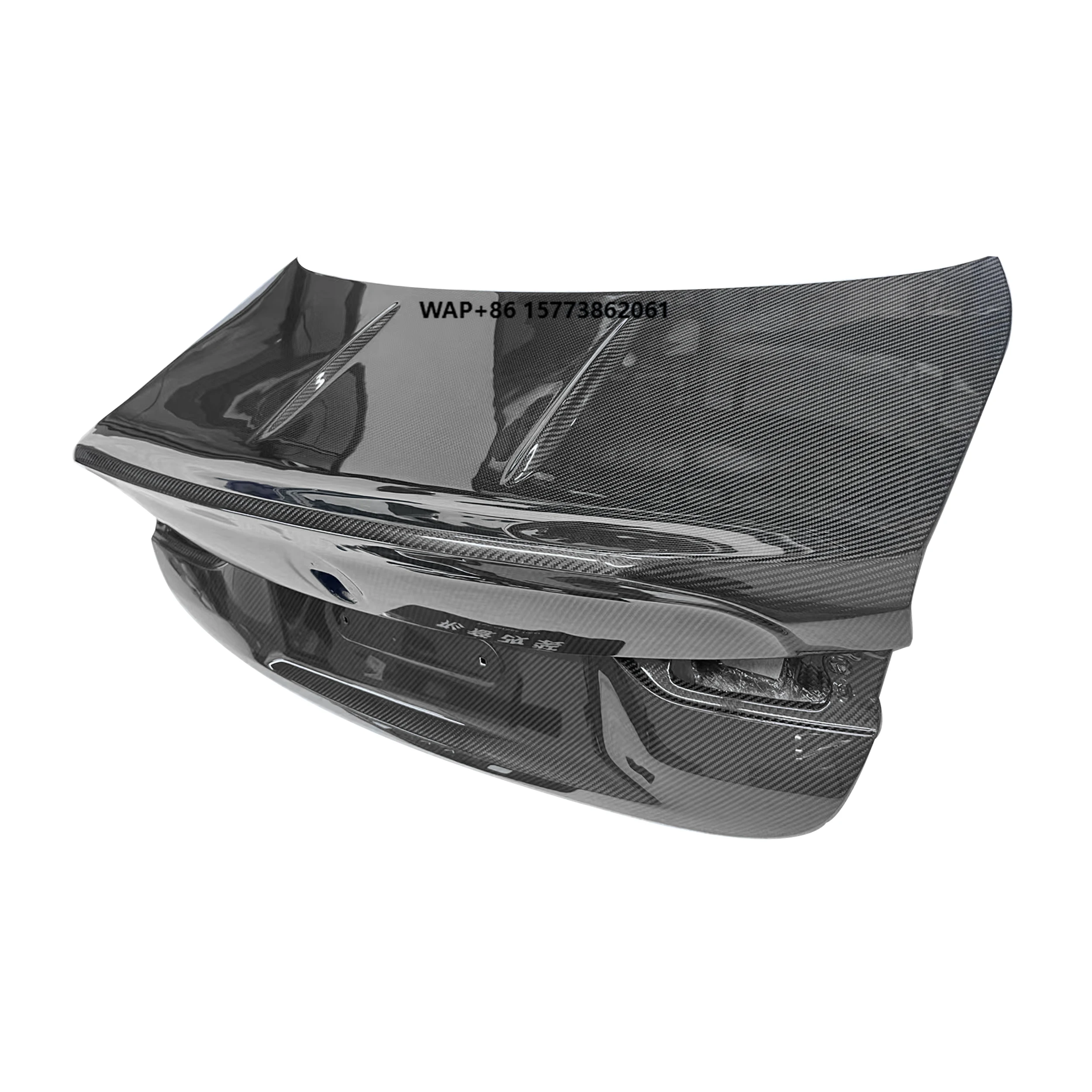 

High Quality CSL Style Carbon Fiber Trunk Lid Cover for Bmer 4 Series G22 G82 M4 2019+ Car Replacement Rear Trunk Lid