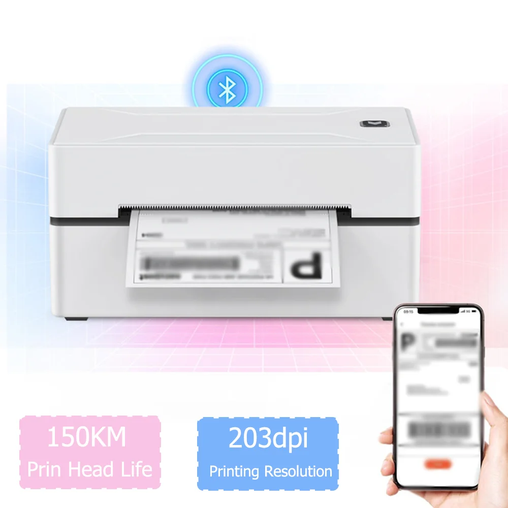 

Marklife Bluetooth Inkless Sticker Maker Printer D200 D100 Small Shipping Self-adhesive Label Printer For Office Small business