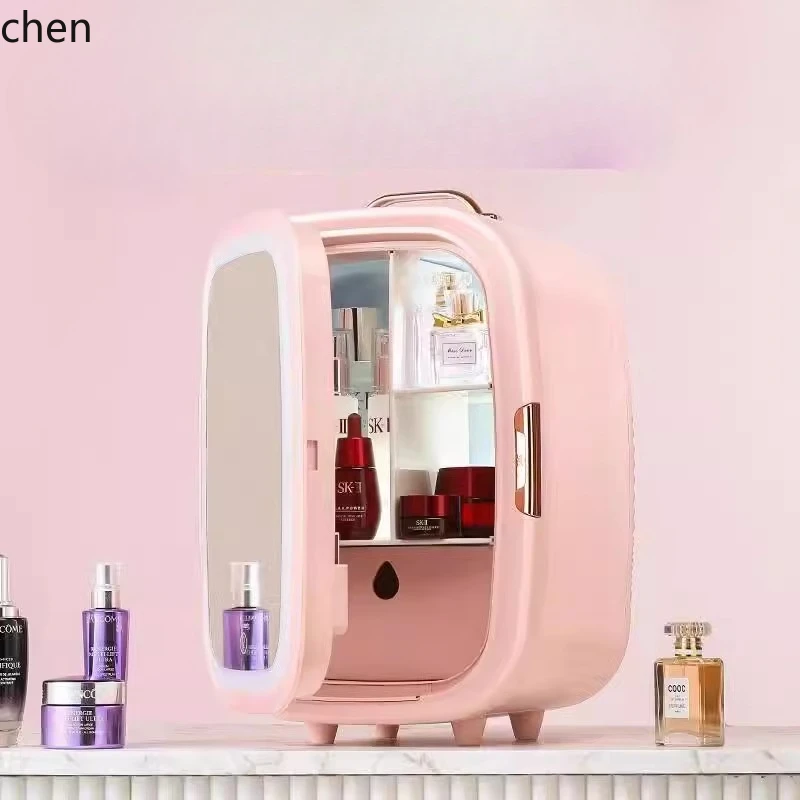 

ZML Beauty Refrigerator Makeup Skin Care Products Refrigerator Bedroom Small Mask Lipstick Storage Special Constant Temperature