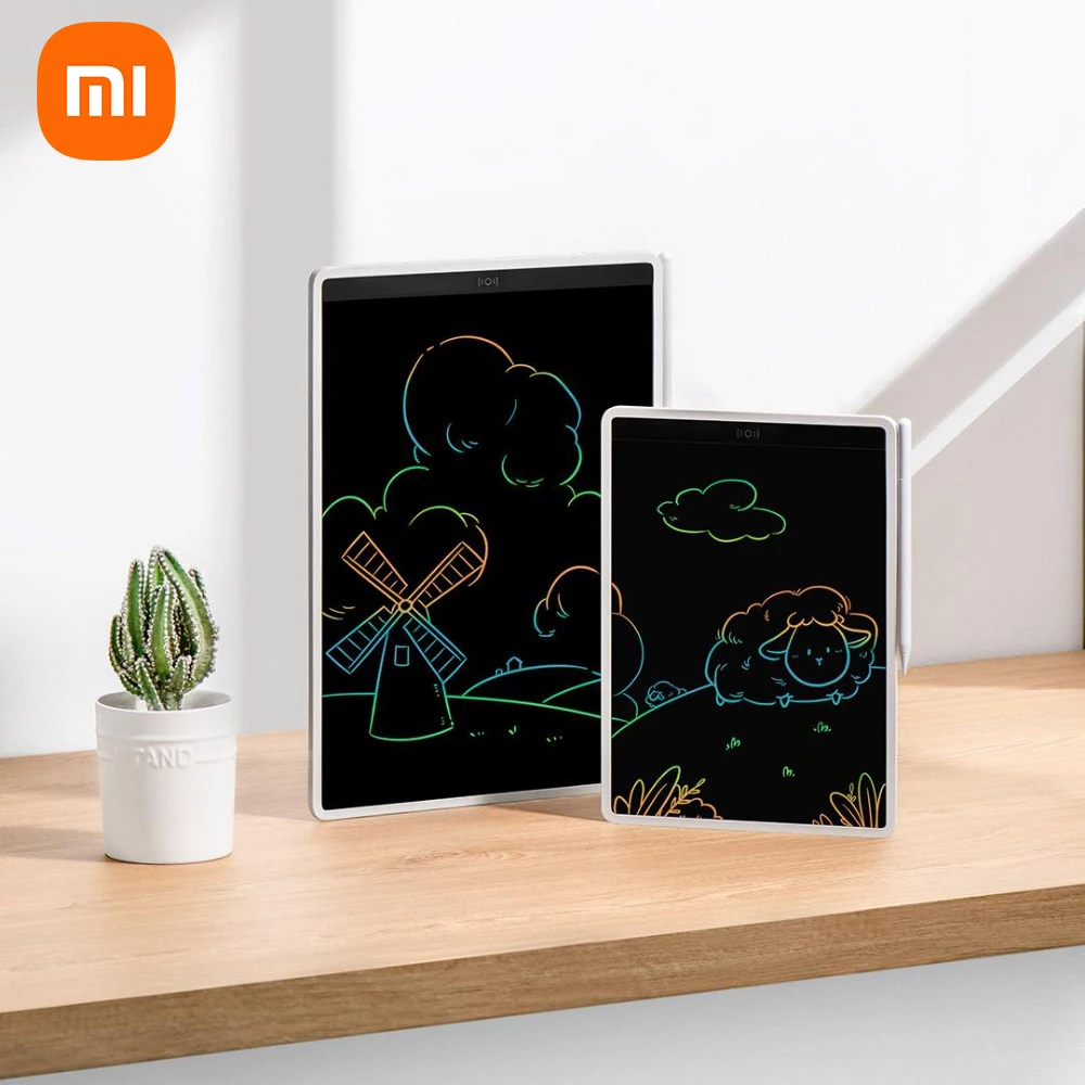 

Новый ЖК-планшет Xiaomi для письма с магнитной ручкой, цветная доска для рисования, электронный блокнот для рукописного ввода, графическая доска для сообщений