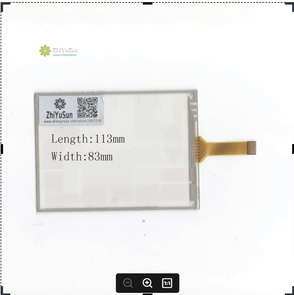 ZhiYuSun  NEW HLD-TP-1015 113mm*83mm 4inch 8lines  touch screen panel 113*83 TOUCH glass