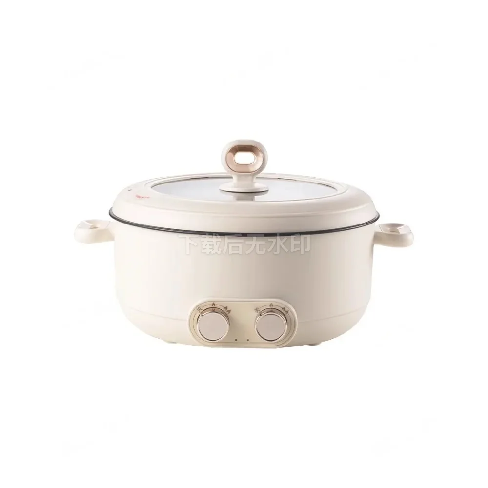 5L 6L Electric Hot Pot  Dual-Soup Non-Stick Frying Pan Large Capacity 2000W Home Cooking
