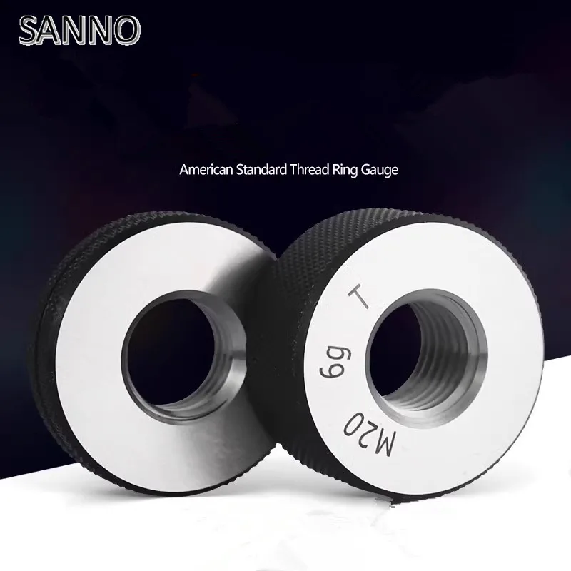 M1x0.25 M1.2*0.25 M1.4*0.3 M1.6*0.35 M1.7*0.35 Thread Ring Gauge Calibrator GO NOGO Precision Measuring Instruments Tool