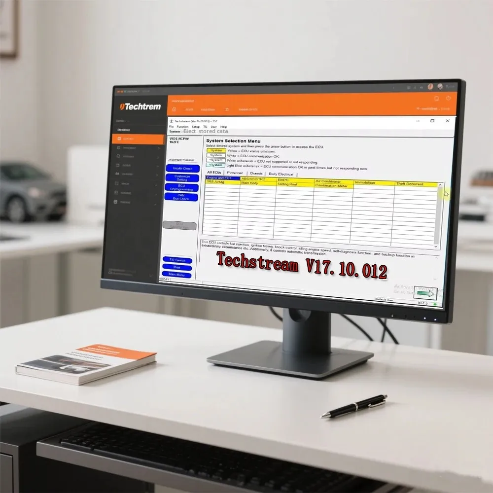 

Techstream V17.10.012 MINI VCI Car Diagnostic Software for T-oyota L-exus Scion ECMs Programming Unlimited Use