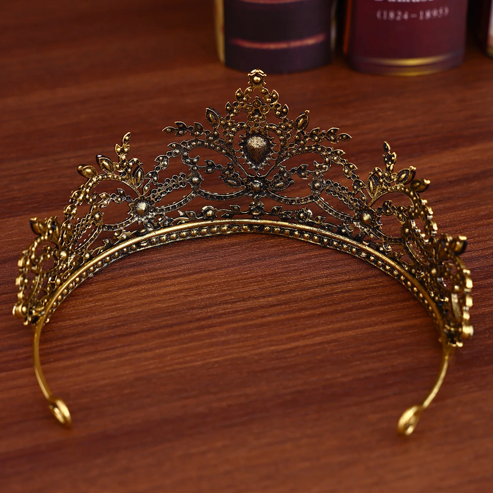 Bridal Crown Sparkling Tiara for Wedding Party Pageant Luxury Rhinestone Alloy Headband Elegant Princess Hair Accessory Gift view 6