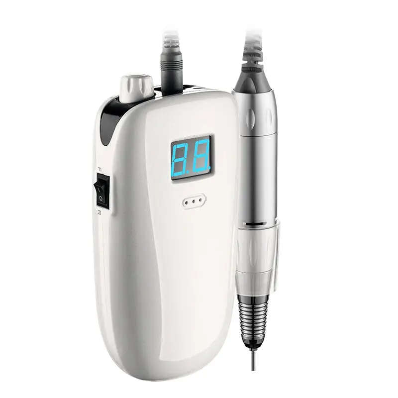 

Nail Drill Machine 35000rpm Professional Rechargeable Cordless Electric Nail Drill for Wireless Charger