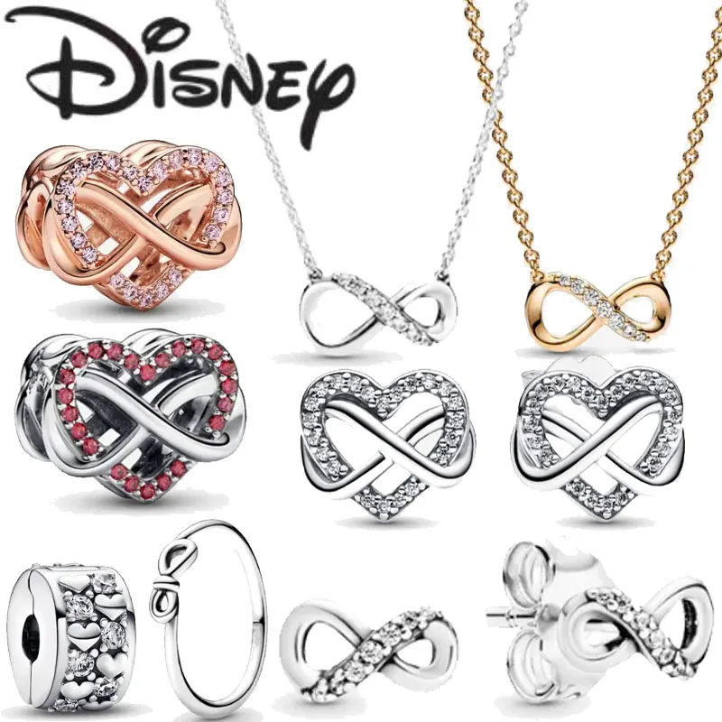 Disney 2024 New Fashion Creative Infinity Necklace for Women Premium Fine Glamour Jewellery Premium Glamour Jewellery Wholesale