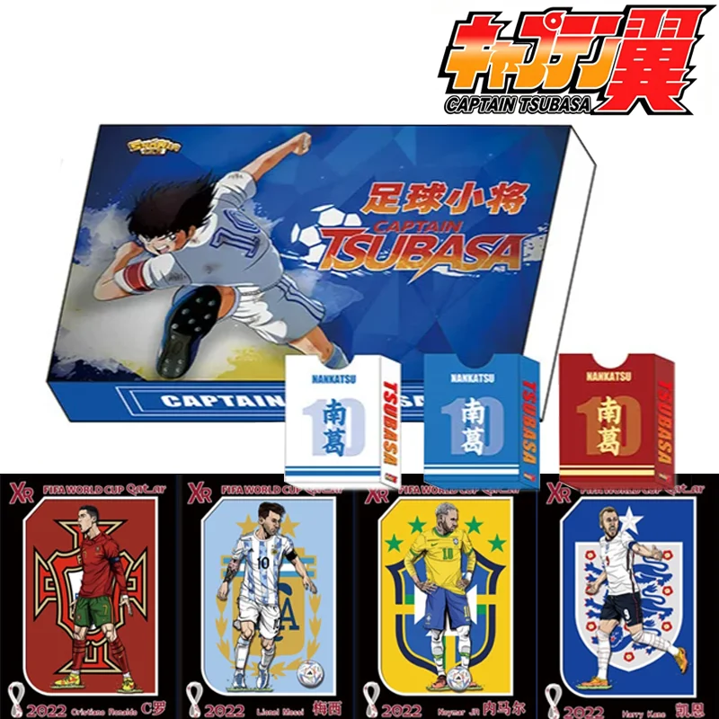genuine-captain-tsubasa-collection-cards-hot-blooded-sports-competition-anime-character-limited-edition-portrait-cards-toy-gifts