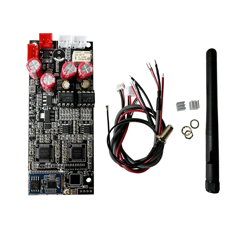 QCC5171 Bluetooth 5.3 Wireless Receiving Board AK4493 DAC Decode Dual NE5532 OP AMP Support LDAC/APTX 24bit/96Khz