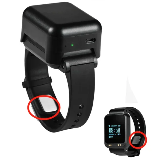 

Remove alarm GPS tracker watch GPS bracelet wristband for Home Quarantine, Prisoner lock manufacture