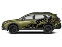 Scull Decals Compatible with Subaru Outback Sport 2015 2019 2020 Stripe Tune Full Wrap Sticker Decal Vinyl skirt Nightmare Vinyl