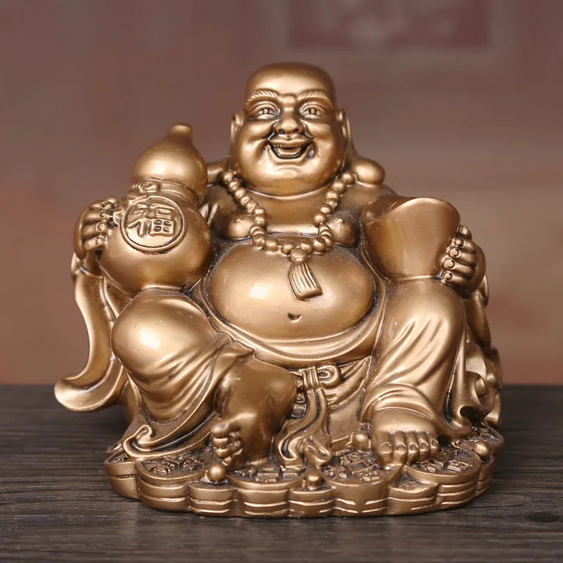 Lucky Five Sons Laughing Buddha Big Belly Home Crafts Maitreya Ornament Home Decor Statue