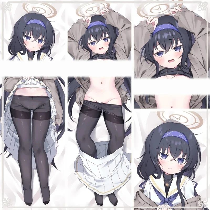 Anime Blue Archive Goats Ui Sexy Cartoon Dakimakura Cozy Pillow Cover Bed En Gifts SS