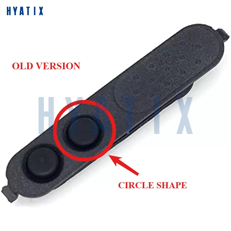 20sets Old Version PTT Launch Button Bezel for DEP450 DP1400 CP200d XiR P3688 Walkie Talkie Accessories