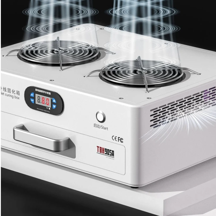 

TBK 905A 365nm UV Curing Lamp TBK 905A for Mobile Phone Screen Repair, Suitable for Curved LCD