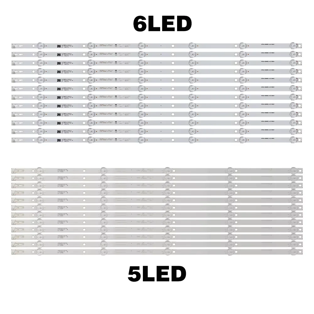 5/6LED LED Strip(12) For 65U5080 65C2U 65U5850EV AL65ASUHD IM65US820 IM-65US820 65PUF6263 65PUF6023 65HFF5358 MG65UBL 65LUA69K