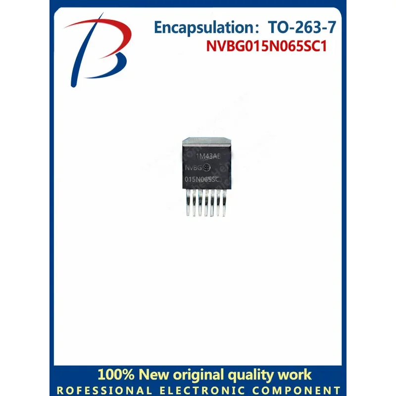 

5pcs NVBG015N065SC1 Silicon Carbide Field effect Power MOS 145A650V package TO-263-7