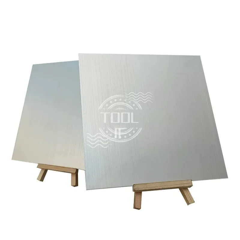 

Anodized Aluminum Flat Sheet Plate - Brushed Silver CNC Metal - Thickness 0.5-2mm, Sizes 100x100mm/200x200mm/200x300mm/300x300mm