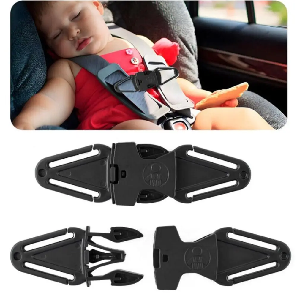 

ABS Car Safety Seat Strap Belt Lock Anti-Rattle Wobble Car Interior Supplies Car Seat Belt Holder Seatbelt Adjuster Child Clip