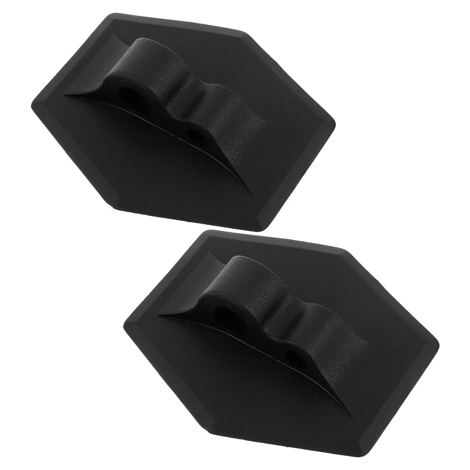 

2 шт. Кронштейны для крепления двигателя надувной лодки, шестигранные зажимы из полипропилена, фиксаторы для крепления мотора на каяк, защита от непогоды и УФ-излучения