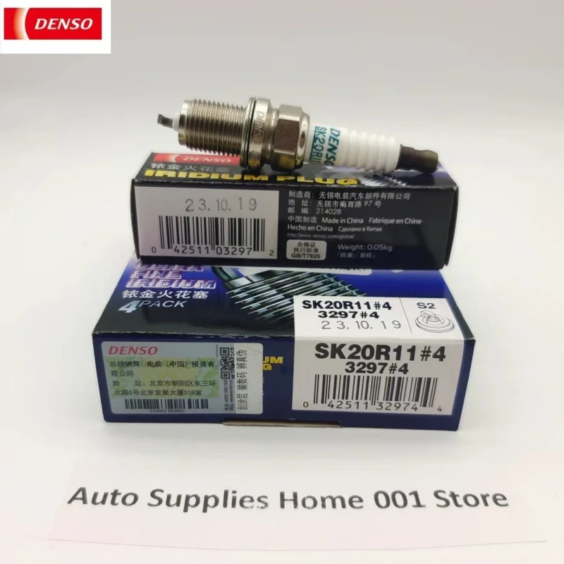 OE:90919-01210 Original DENSO SK20R11 3297 Iridium Platinum Spark Plug For Toyota  RAV4 Camry  Land Cruiser Lexus GS300 IS300