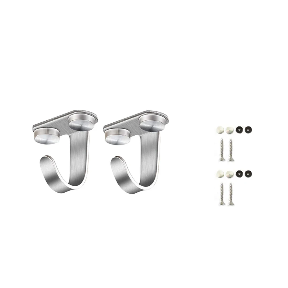 

J-образный держатель для ключей, цветочный горшок для ванной комнаты, подвесной настенный тканевый мебельный фурнитура, потолочный крючок, верхняя вешалка для шкафа, крючки для халата