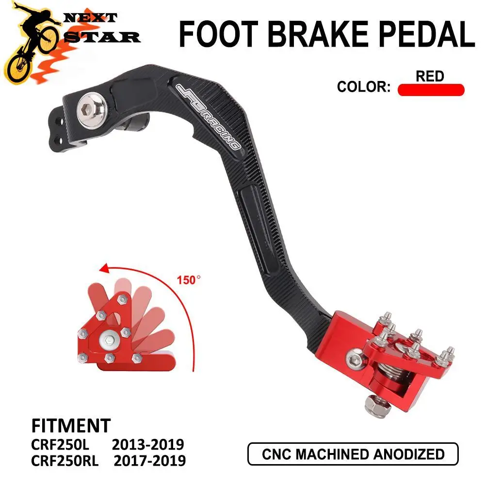 Immagine 4: CNC Pedana Pedane Punta Pieghevole Pedale Del Cambio Leva Del Freno Per Honda CRF250L CRF 250L CRF250M 2013-2021