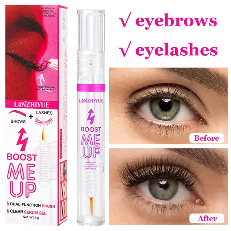 

2-In-1 Eyelash Eyebrow Growth Serum 7 Days Natural Enhancer Nourishing Follicles Thick Slender Lashes Korea Eye Makeup Products