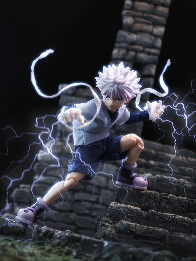 1/12 كيلوا زولديك أنيمي بوي الشكل تي شيرت صغير السراويل القماش الأبيض حزام الملابس اللعب ملحق ل هنتر Shf 6 بوصة الجندي #6