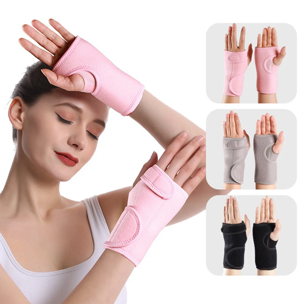 1Pcs Thumb Wrist Brace Wraps Carpal Tunnel Arthritis Tendonitis Sprain Wristband Wrist Support Bandage Sports Gym Hand Protector