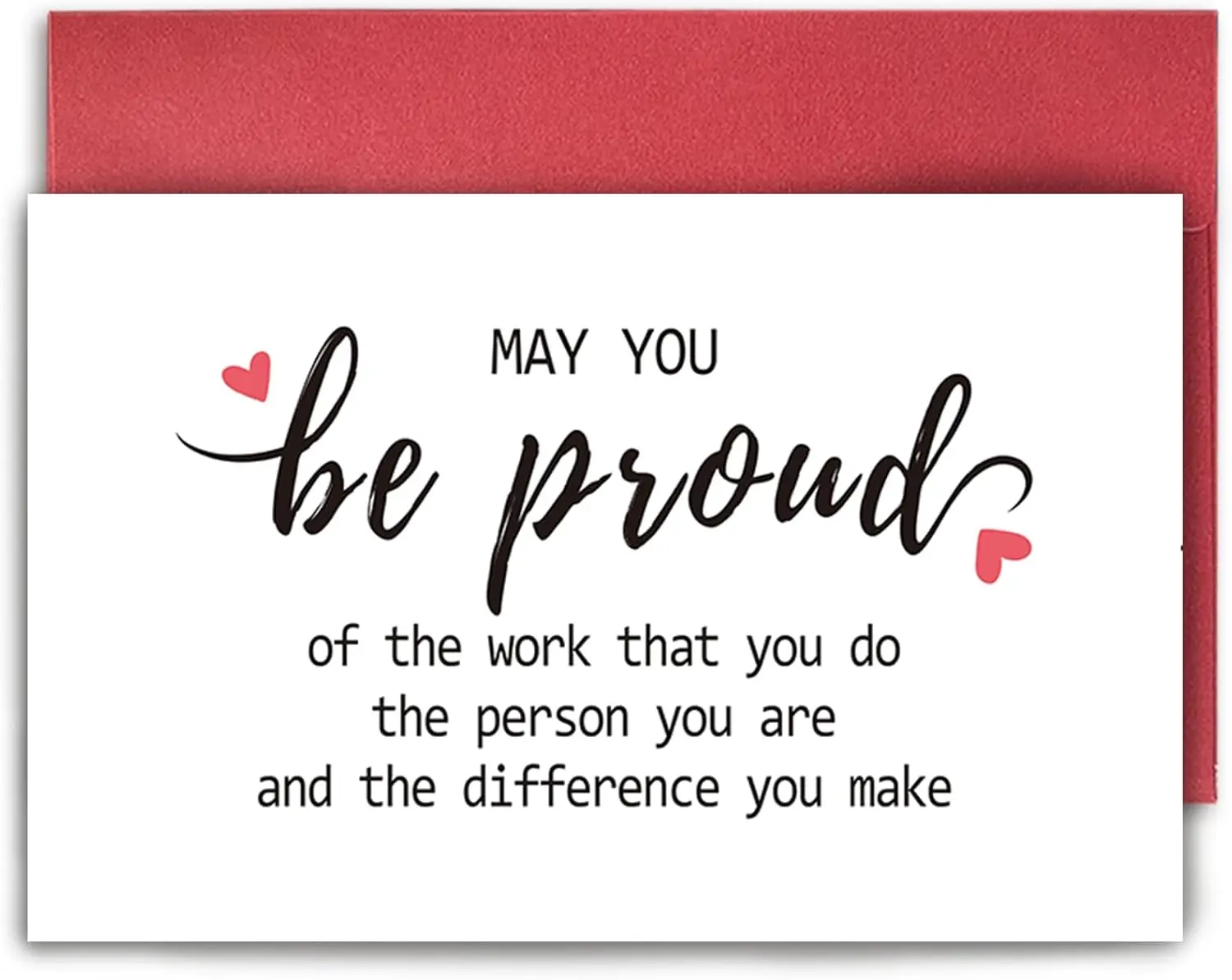

Funny Appreciation Card for Him, Her, Boss, Teacher - Proud & Encouragement Card