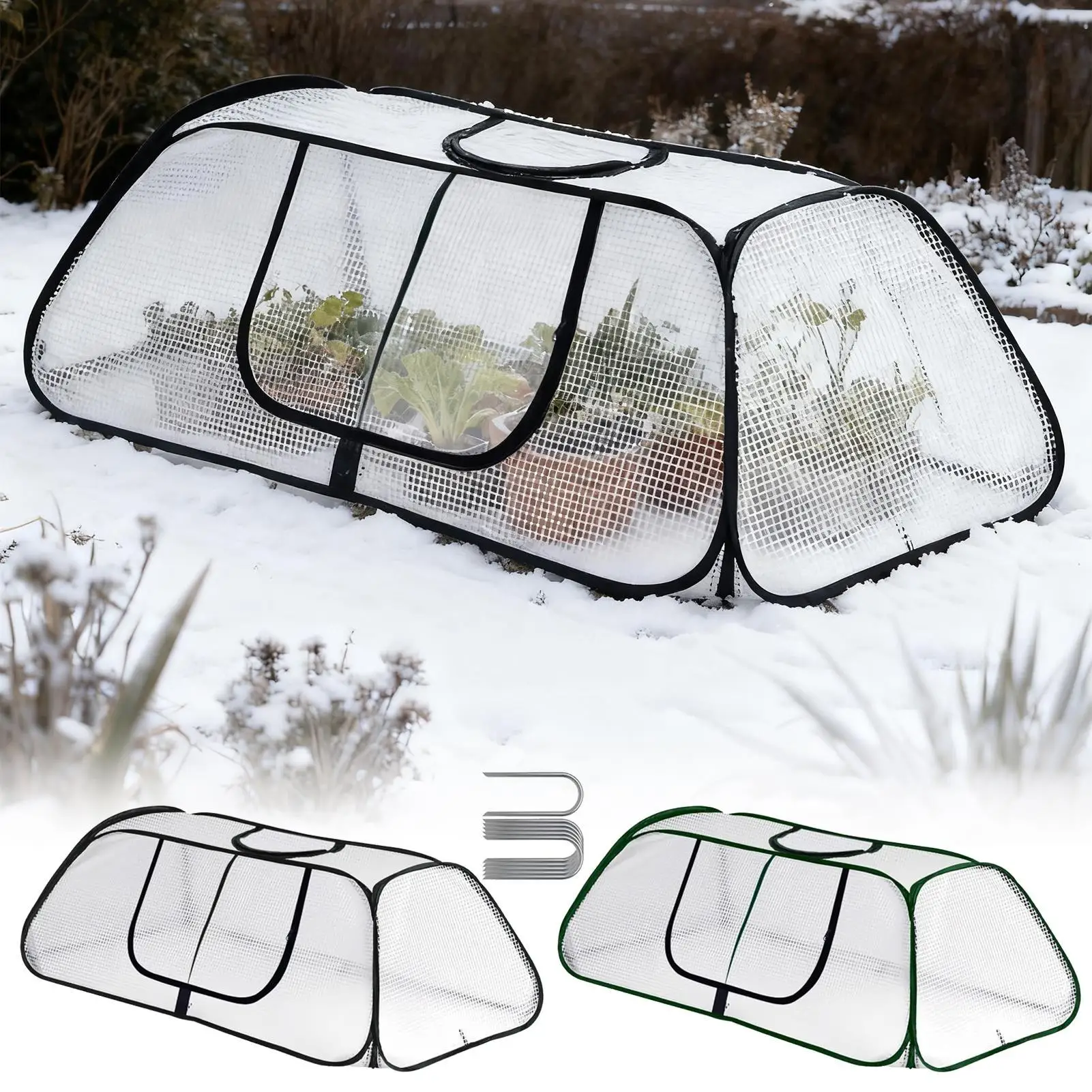 

Garden Netting For Raised Beds With Zipper Protecting Breathable Mesh Protection Frost Plant Covers For Outdoor Winter Cold