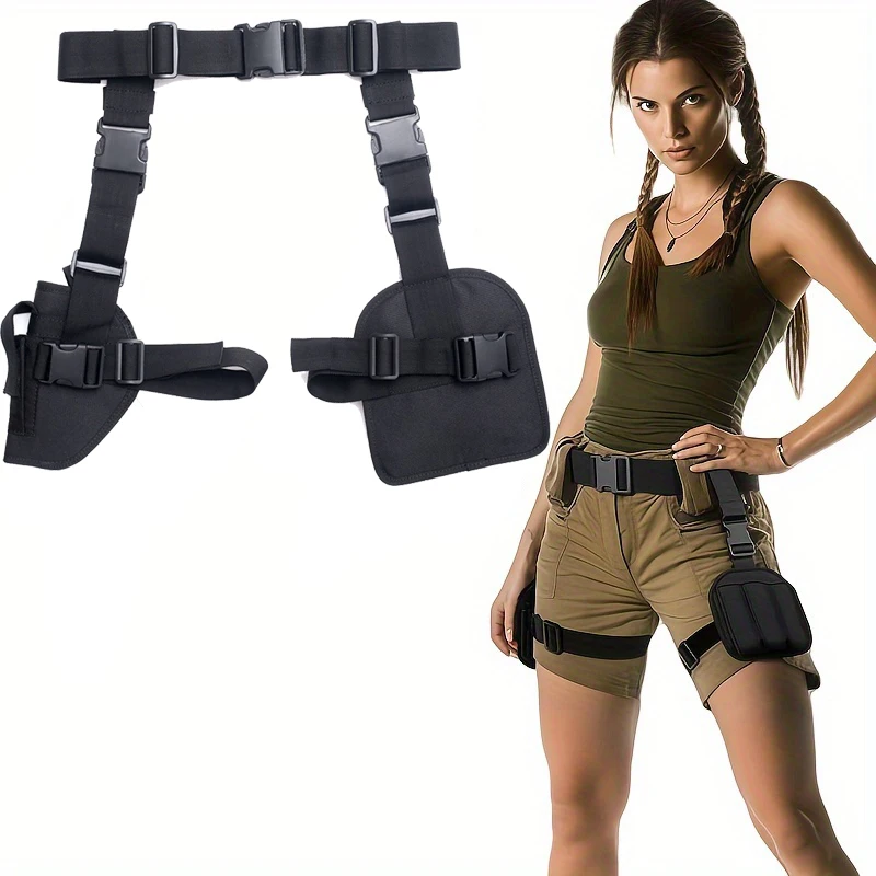 Tactical Nylon Right Hand Gun Holster for M9 G17 1911 Universal Gun Hunting Airsoft Sport Pistol Drop Leg Holster