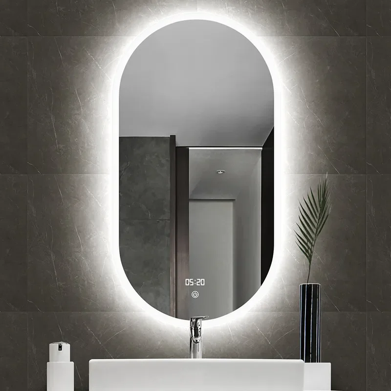 for Smart Bathroom Mirror with LED Light Makeup Wall Decoration Backlight for Washbasin Toilet Wholesale