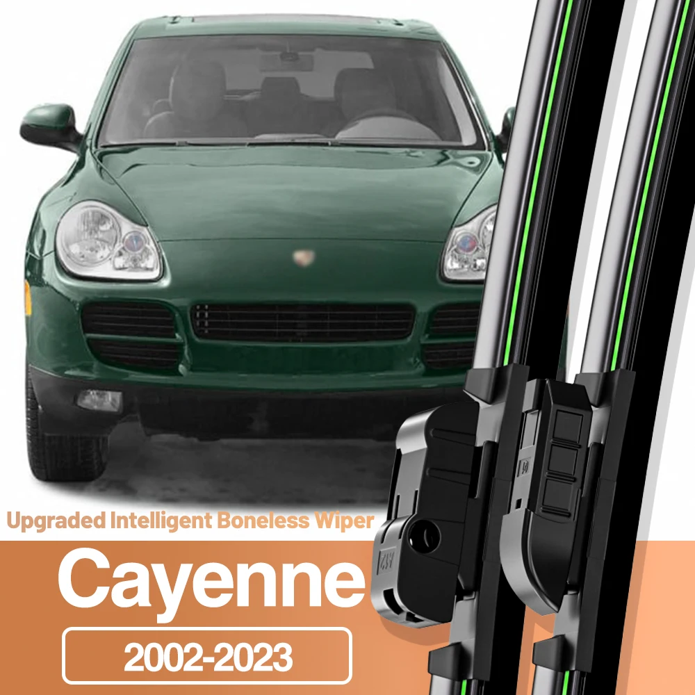 2x For Porsche Cayenne 2002-2023 Front Windshield Wiper Blades Windscreen Window Accessories 2003 2005 2010 2012 2015 2018 2020