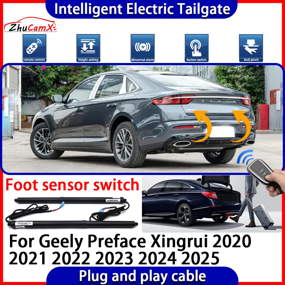 

Automatic Lifting Opening Trunk Intelligent Electric Tail Gate Lift Tailgate for Geely Preface Xingrui 2020 2021 2022 2023 2024