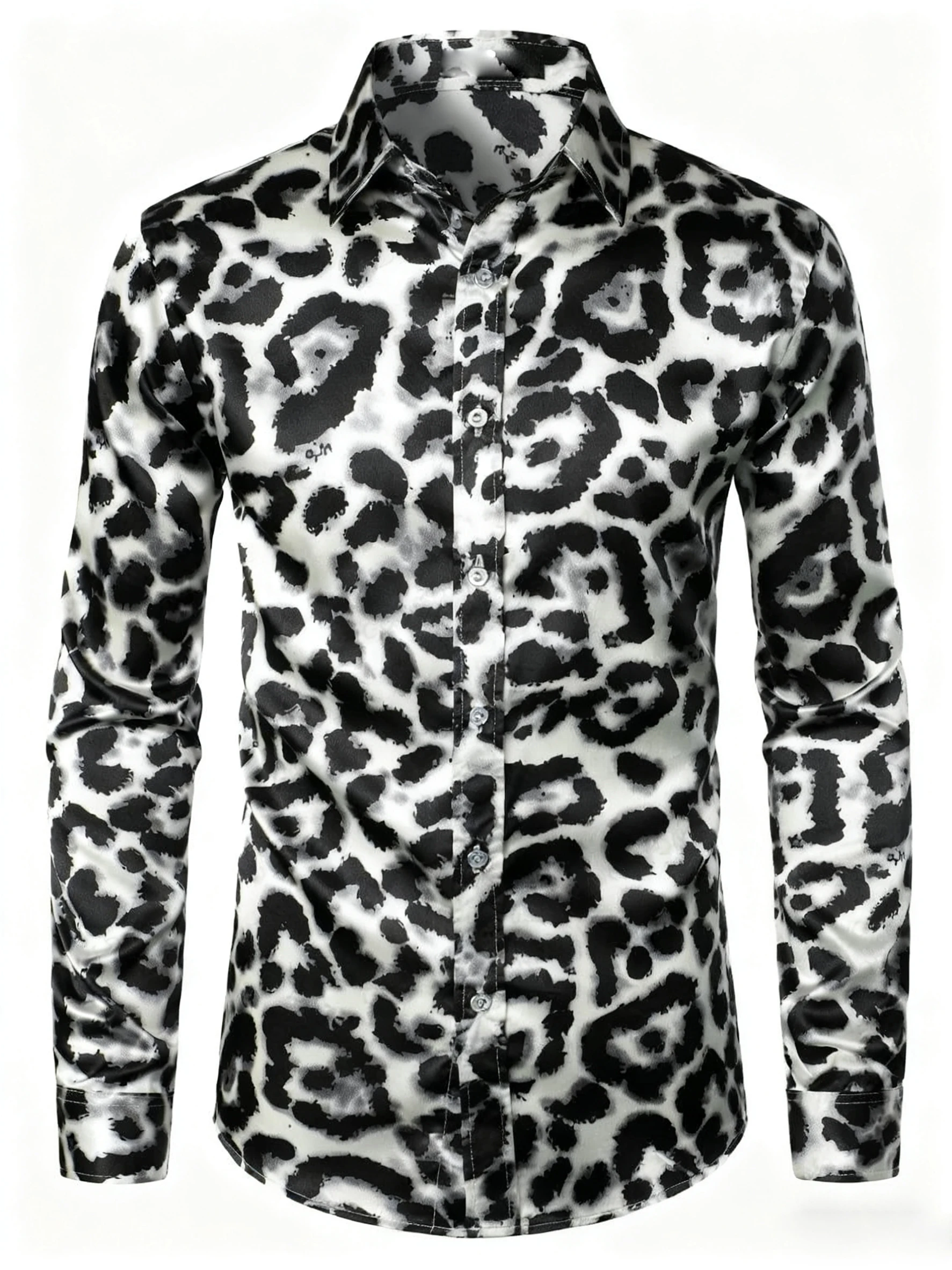 

Men's Nature Doodle Shirts Butterfly 3d Print Shirts Men Fashion Long Sleeve Beach Blouse Luxury Lapel Shirt Top Clothing