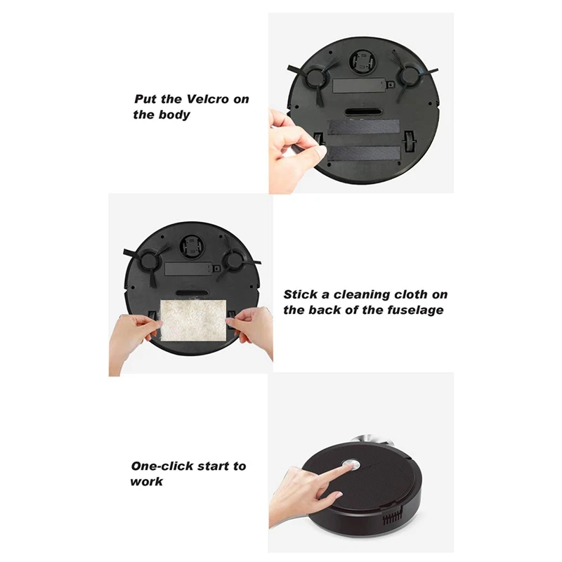 หุ่นยนต์กวาดพื้นแบบไร้สายสำหรับใช้ในบ้านหุ่นยนต์กวาดและดูดฝุ่นขนาดเล็กสำหรับใช้ในบ้าน