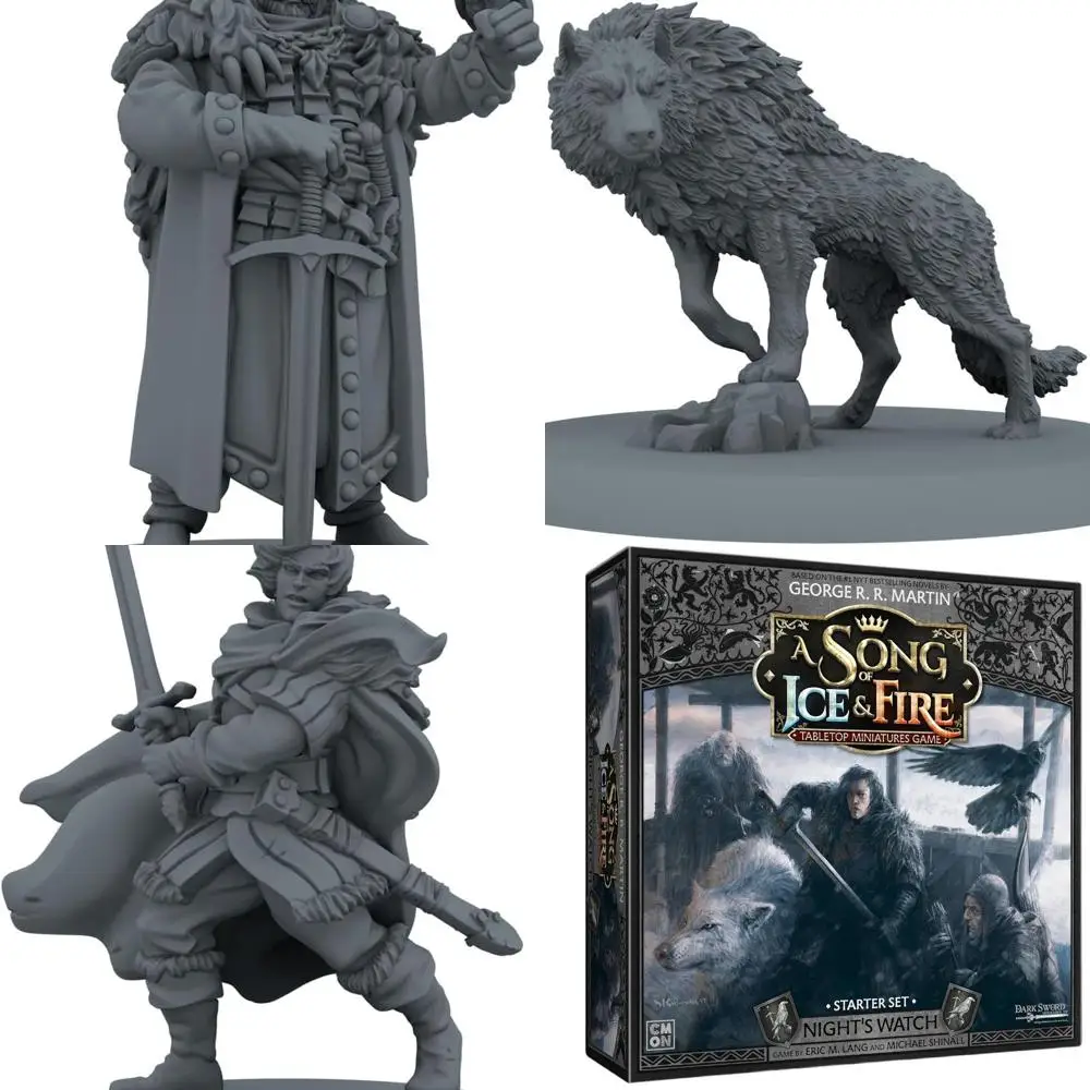 

Night's Watch Battle Set: Honorably Defend the Realm in CMON's Strategy Tabletop Game for Ages 14+, 2-4 Players, 45-60 Min Playt