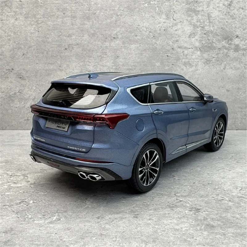 1:18 Jetour X70 Plus FIDELITY Prestige SUV نموذج سيارة مصنوع من خليط معدني Diecast سيارات معدنية نموذج سيارة محاكاة مجموعة هدية للأطفال