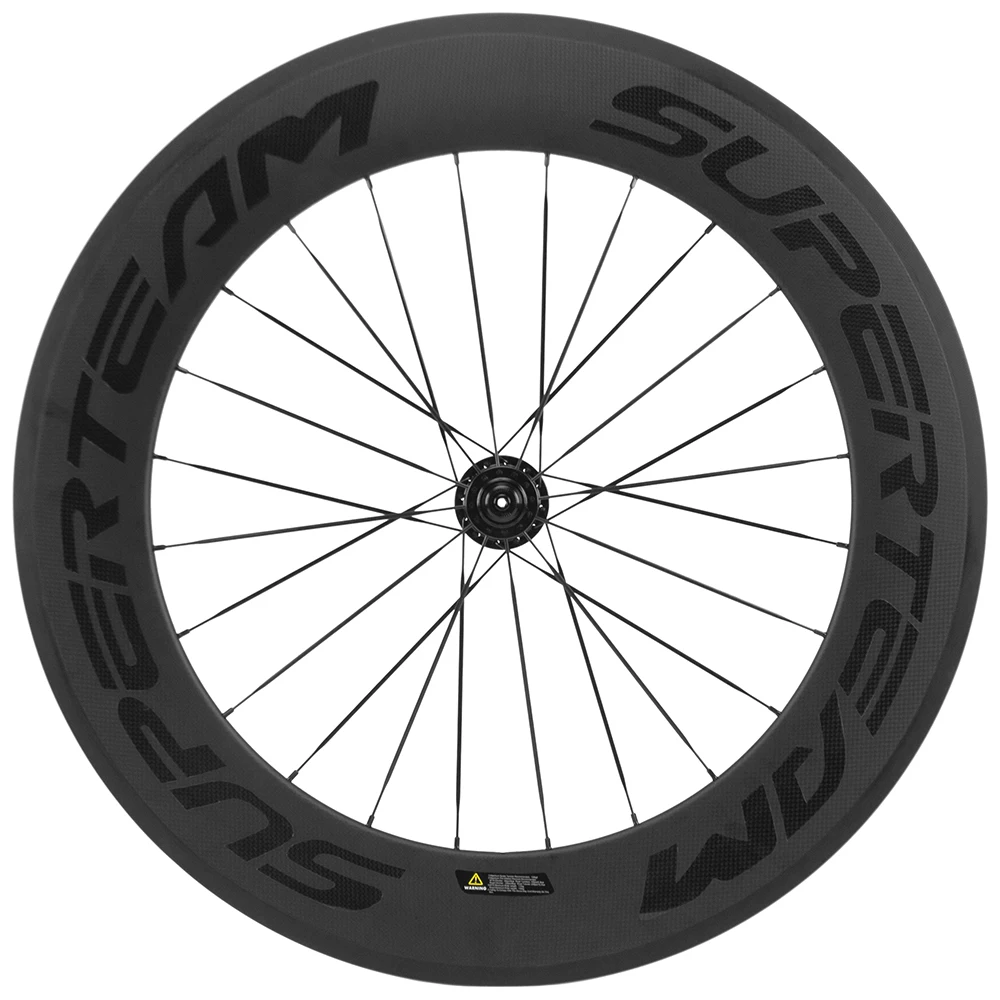 60+88mm full carbon wheelset road bicycle wheels clincher superteam bike wheels in USA