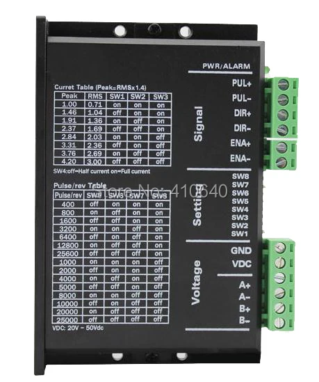 IMPORTED CHIP! MC542 step motor drive 24V to 50VDC low noise  price and high performance FREE SHIPPING