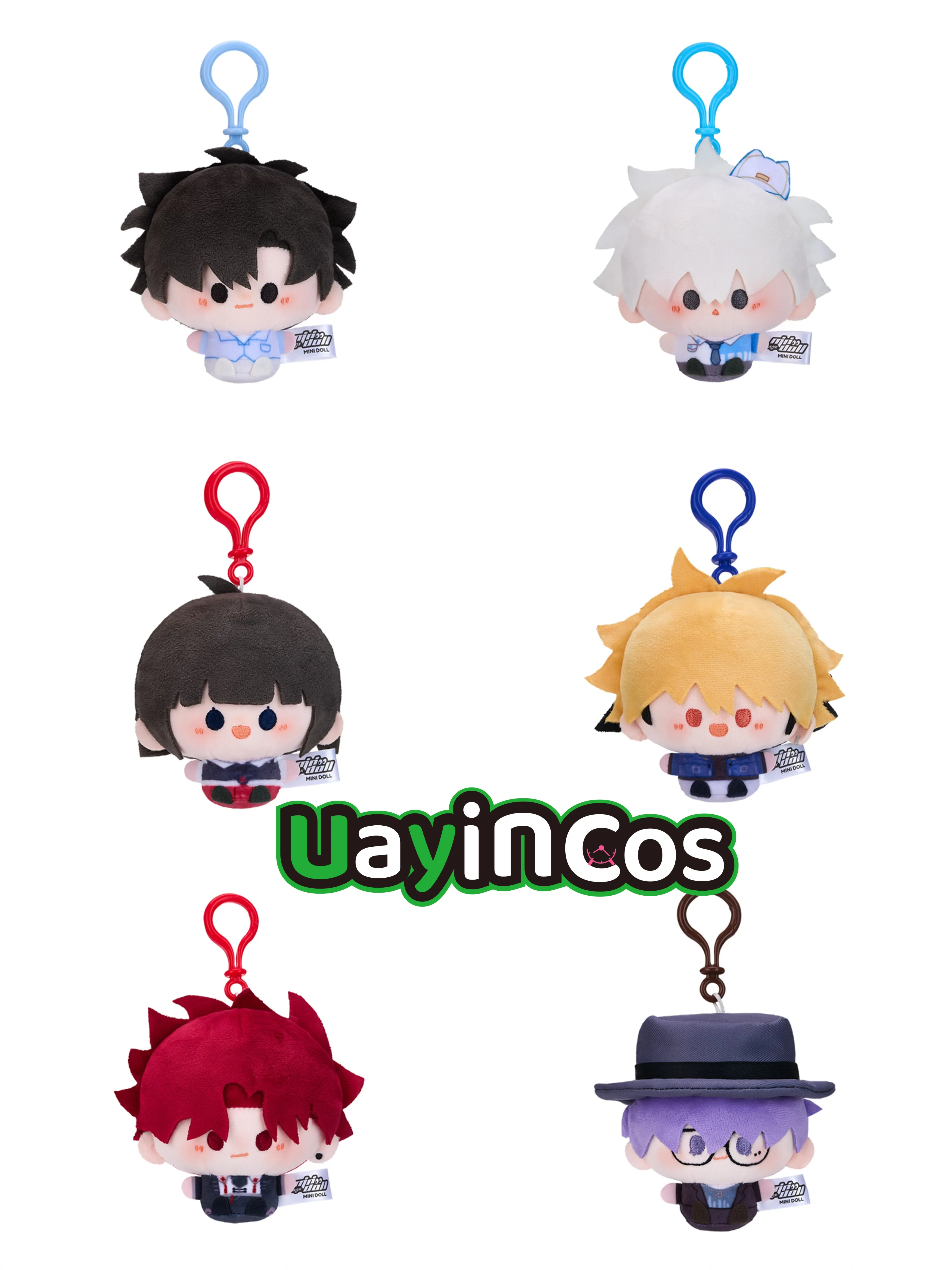 

8cm In Stock LINK CLICK Cheng Xiaoshi Lu Guang Qiao Ling Vein Liu Xiao Xia Fei Stuffed Plushie Doll Clothes Bag Keychain Anime T
