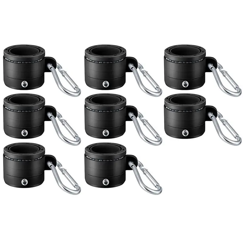 

Кольца для флагштоков AC76-8Pcs из пластика с подшипниками, вращающиеся на 360 градусов, предотвращающие запутывание, для флагштоков диаметром 0,76-1,0 дюйма