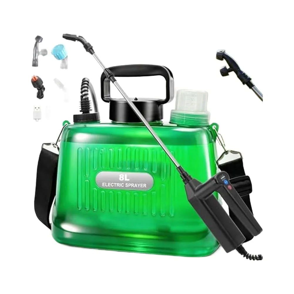 Electric 2 Gallon Sprayer for Targeted Application in Greenhouse Operations and Small-Scale Farming Activities