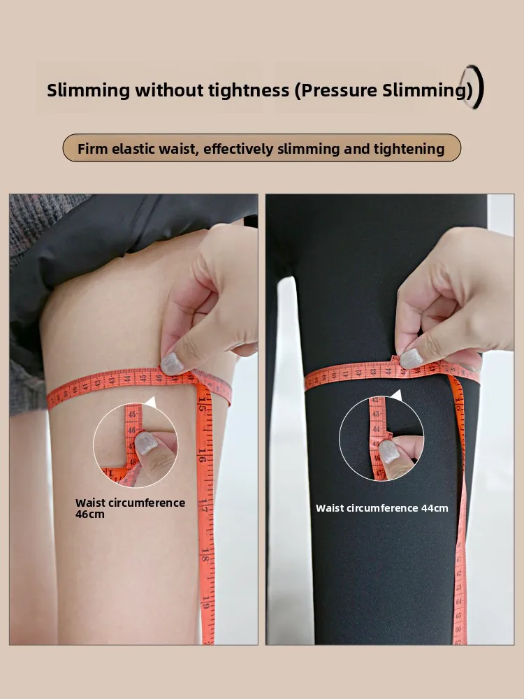 Damskie spodnie z zamkiem błyskawicznym, ze skóry jelenia, spodnie do jogi, jesienno-wiosenne, ocieplane polarem, ciepłe, z wysokim stanem, długie spodnie plus size.